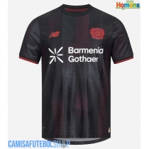 Camisa de time de futebol Bayer Leverkusen Jarell Quansah #4 Replicas 1º Equipamento 2025-26 Manga Curta